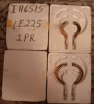 Pairs (4 Pcs) Nos Eraser Glo-ring IH-6515 Infrared Heating Elements LE225. Fixed Price $375.00.