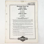 Vintage 1973 Briggs & Stratton 60100-60197 61100-61197 Illustrated Parts List. Fixed Price $9.99.