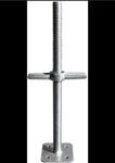 Metaltech 24-IN Galvanized Scaffold Leveling Jack #M-MBSJP24H. Fixed Price $60.00.