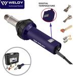 Weldy 1600W HT1600 Digital Heat Gun Hot Air Tool, Overlap Welding Kit 120V Usa. Fixed Price $413.19.