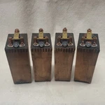 Lot Of 4 Antique Ford Model Ignition Coils Buzz Box Refurbished. Fixed Price $160.00.