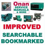 Onan Cck Industrial Engine Service Manuals Parts Catalog Owners -20- Set. Fixed Price $19.99.