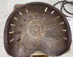 Original Rare Embossed Fordson Tractor Steel Seat. Fixed Price $45.00.