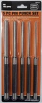 Pro Tool Supply 58021 5PC Pin Punch Set Long Drive. Fixed Price $17.99.