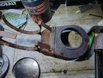 Briggs & Stratton Blower Shroud, With Gas Tank, Model 8 702010. Fixed Price $49.99.