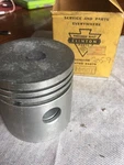 Vintage Clinton Gas Engine Motor Part New Old Stock Piston 16001 205-9 .005 Over. Fixed Price $21.78.