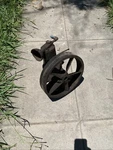 Antique Vintage Kellogg Air Compressor Tire Pump Cast Iron 201. Fixed Price $117.45.