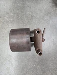 Cast Iron Flat Belt Pulley With Mounting Bracket Hit Miss Engine Farm Tractor. Fixed Price $74.99.