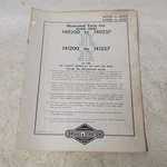 Briggs & Stratton Illustrated Part List Model Series 140200-140257 141200-141257. Fixed Price $9.95.
