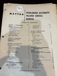 Original 1957 Maytag Washer Service Repair Manual Models & 123S. Fixed Price $34.99.