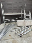Werner Snap Up Aluminum Scaffolding 6 Ft Or-adu Fng 42 Fnu 49. Fixed Price $1550.00.