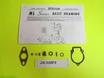 Cushman Motor Bike 32 34 Utility Engine M7 M14 M50 Tillotson ML2A ML3A Carb Kit. Fixed Price $42.50.