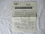 Briggs & Stratton 60900 61900 80900 81900 81996 Engine Operator's Service Manual. Fixed Price $24.95.